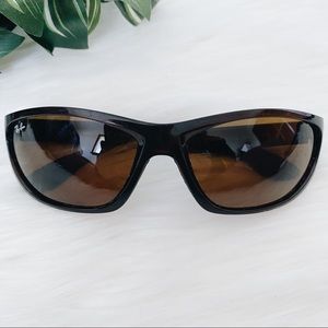 Ray Ban Rb 488 Dark Brown Sunglasses 
